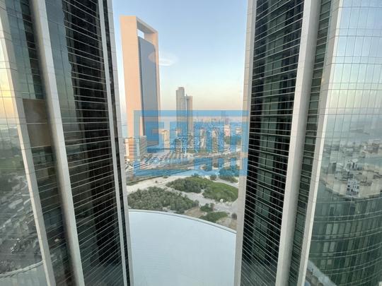 Sophisticated One Bedroom Apartment with Stunning Sea View for Rent located at Etihad Tower, Corniche Road, Abu Dhabi