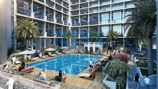 Outstanding Finishing One Bedroom Apartment for Sale located at Oasis 2 Residence, Masdar City, Abu Dhabi