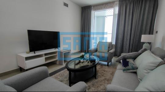 Wonderfully Designed Furnished One Bedroom Apartment for Rent located at Y Tower Reem, Tamouh, Al Reem Island, Abu Dhabi