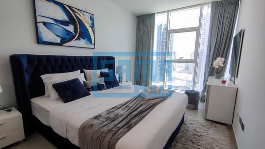 Wonderfully Designed Furnished One Bedroom Apartment for Rent located at Y Tower Reem, Tamouh, Al Reem Island, Abu Dhabi