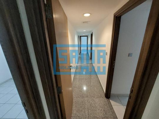 Prime Location | 3 Bedrooms + Maid's Room Apartment for Rent located in Corniche Road, Abu Dhabi
