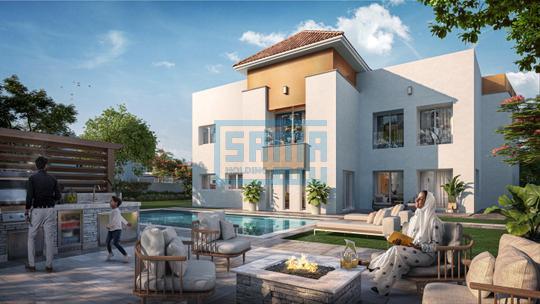Gorgeous 6 Bedrooms Villa with Shared Swimming Pool for Sale located at Al Reeman 2, Fay Alreeman, Al Shamkha, Abu Dhabi