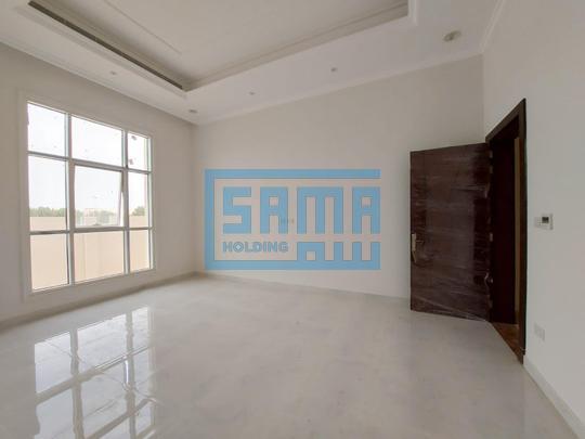 Independent Villa with 6 Bedrooms, a Driver, and Maid's Room for Rent located at Mohamed Bin Zayed City, Abu Dhabi