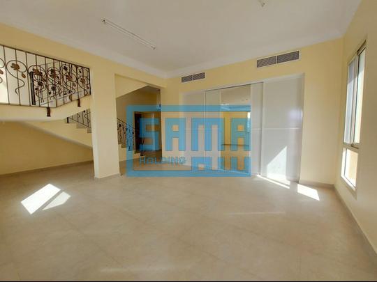 Large Family Home | 6 Bedrooms Villa with 3 Cars Garage for Rent located in Shoukbout City, Abu Dhabi
