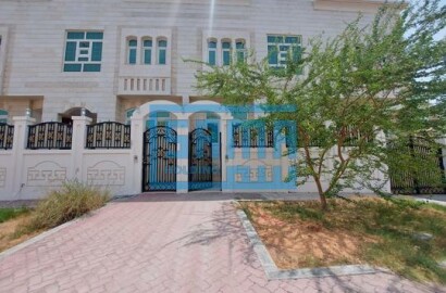 Exclusive 7 Bedrooms Villa with 9 Bathrooms for Rent located at Al Mushrif Villas in Al Mushrif, Abu Dhabi.