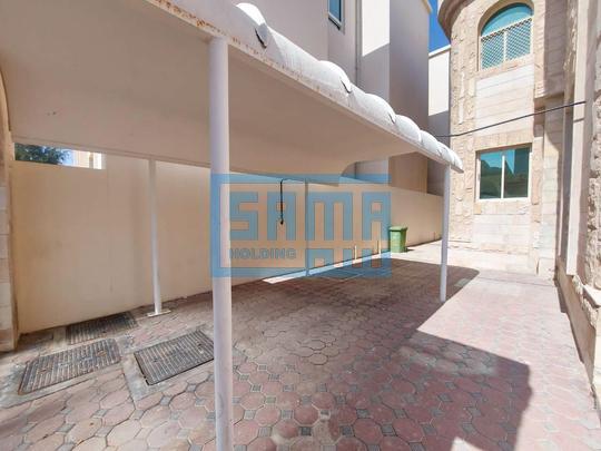 Spacious 8 Bedrooms Villa with Driver and Maid's Quarters for Rent located at Al Mushrif Area, Abu Dhabi