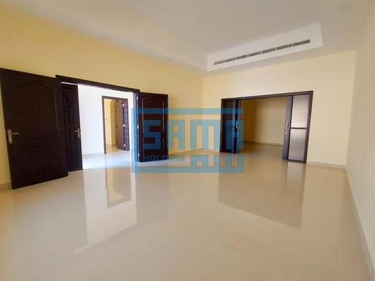 Spacious 8 Bedrooms Villa with Driver and Maid's Quarters for Rent located in Shakbout City, Abu Dhabi