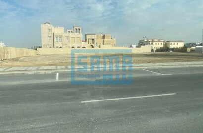 A Double Corner  Land for Sale located at Zayed City (Khalifa City - C), Abu Dhabi