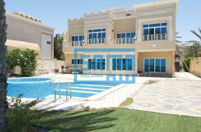 Unfurnished 5 Bedrooms + Maid's Room + Driver's Room Villa for RENT, located in Marina Royal Village, Abu Dhabi