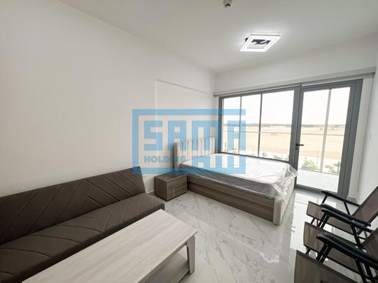Elegant Studio with Shared Swimming Pool for Rent located at Oasis 1 Residence in Masdar City, Abu Dhabi