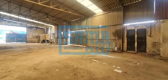 Warehouse 8,100 (SQM.), available for Rent located at Mussafah Industrial Area, M-39 Mussafah Abu Dhabi