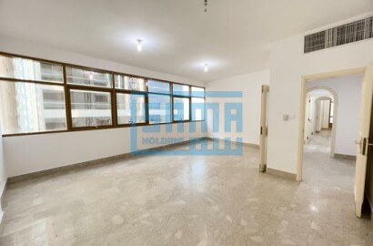 3 Bedrooms Apartment in a Well-kept Building for Rent located at Corniche Road, Abu Dhabi