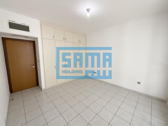 3 Bedrooms Apartment with Basement Parking Area for Rent located in Corniche Road, Abu Dhabi