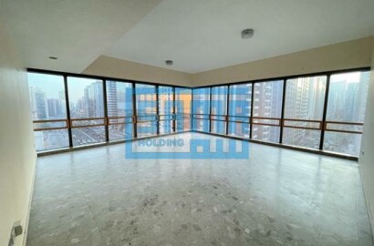 Spacious 3 Bedrooms with Maid's Room Apartment for Rent in Corniche Road, Aby Dhabi