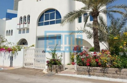 Spacious 4 Bedrooms Villa with  Maid's Quarter for Rent located at Al Khalidiya Corniche Road, Abu Dhabi