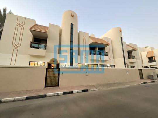 Luxurious 4 Bedrooms Villa with Shared Swimming Pool for Rent located at Al Dhafra Compound, Al Karama Area, Abu Dhabi