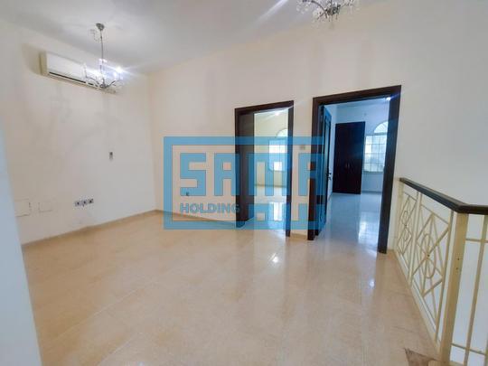 Gorgeous 5 Bedrooms Villa with 2 Majlis and Private Car Garage for Rent in Shakhbout City, Abu Dhabi