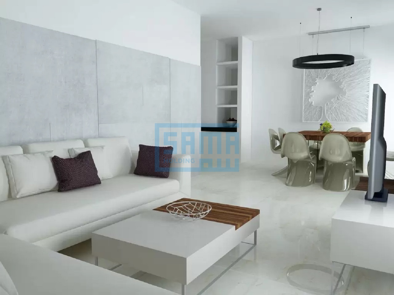 Flat for Sale in Abu Dhabi in Al Raha Beach: Furnished Apartment Under Construction