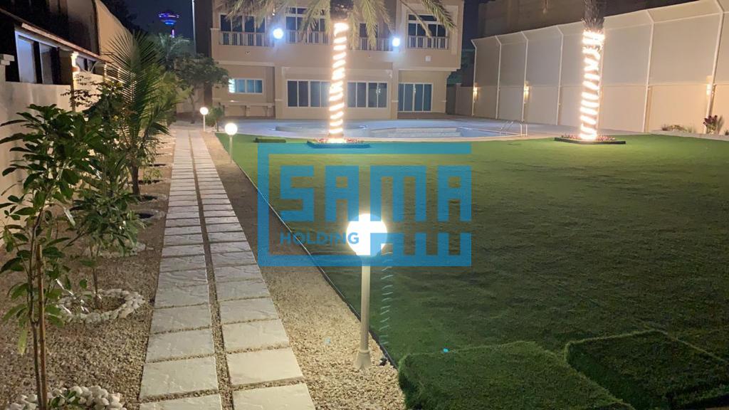 Unfurnished 5 Bedrooms + Maid's Room + Driver's Room Villa for RENT, located in Marina Royal Village, Abu Dhabi