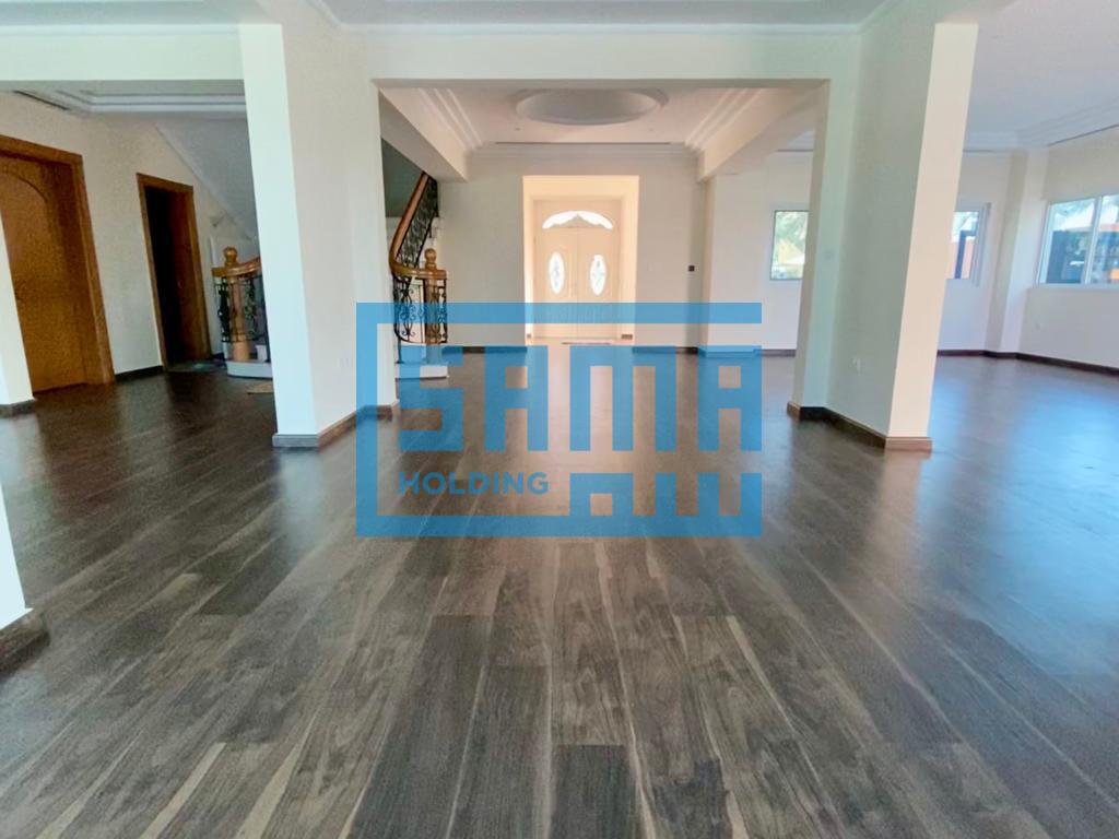 Unfurnished 5 Bedrooms + Maid's Room + Driver's Room Villa for RENT, located in Marina Royal Village, Abu Dhabi