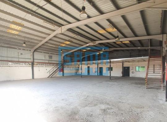 Warehouse 8,100 (SQM.), available for Rent located at Mussafah Industrial Area, M-39 Mussafah Abu Dhabi