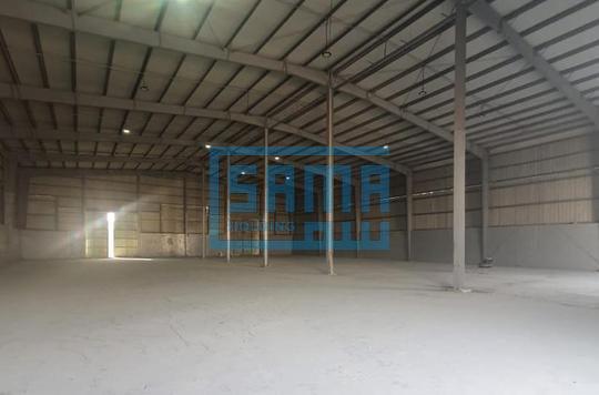 Warehouse 8,100 (SQM.), available for Rent located at Mussafah Industrial Area, M-39 Mussafah Abu Dhabi