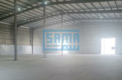 Warehouse 8,100 (SQM.), available for Rent located at Mussafah Industrial Area, M-39 Mussafah Abu Dhabi