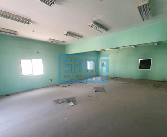 Warehouse 3,100 (SQM.) for Rent located at Mussafah Industrial Area, M-17, Mussafah Abu Dhabi