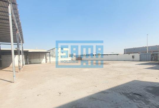 Warehouse 3,100 (SQM.) for Rent located at Mussafah Industrial Area, M-17, Mussafah Abu Dhabi