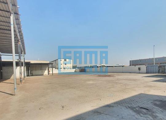 Warehouse 3,100 (SQM.) for Rent located at Mussafah Industrial Area, M-17, Mussafah Abu Dhabi